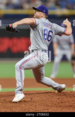 Texas Rangers bullpen catcher Josh Frasier throws during spring training  baseball practice Sunday, Feb. 19, 2023, in Surprise, Ariz. (AP  Photo/Charlie Riedel Stock Photo - Alamy