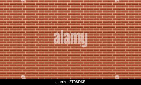 Brick Wall Pattern. Abstract background design template Stock Vector