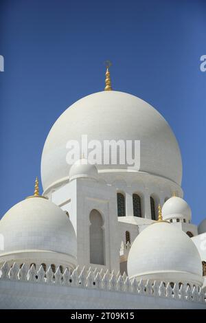 Scheich-Zayid-Moschee Sheikh Zayed Grand Mosque Stock Photo