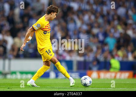 João Félix (FC Barcelona) in action during the UEFA Champions League Group H, Game 2, match between FC Porto and FC Barcelona Stock Photo