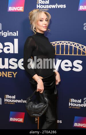 October 5, 2023: IMOGEN ANTHONY attends the 'The Real Housewives of Sydney' Australian Premiere at the Royal Motor Yacht Club on October 05, 2023 in Sydney, NSW Australia (Credit Image: © Christopher Khoury/Australian Press Agency via ZUMA Wire) EDITORIAL USAGE ONLY! Not for Commercial USAGE! Stock Photo