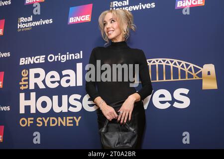 October 5, 2023: IMOGEN ANTHONY attends the 'The Real Housewives of Sydney' Australian Premiere at the Royal Motor Yacht Club on October 05, 2023 in Sydney, NSW Australia (Credit Image: © Christopher Khoury/Australian Press Agency via ZUMA Wire) EDITORIAL USAGE ONLY! Not for Commercial USAGE! Stock Photo