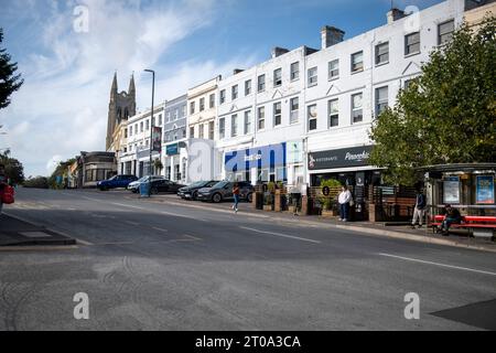 The triangle in Bournemouth town centre Stock Photo