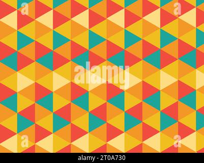 Geometric Patterns Design Colorful Background Vector Stock Vector