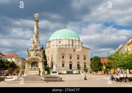 mosque of pécs, hungary Stock Photo