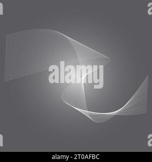 Sound Wave Line Design Sound waves line vector illustration design template Stock Photo - Alamy