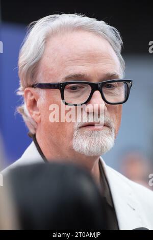 London, UK. 05 Oct, 2023. Pictured: Director David Fincher attends The Headline Gala for 'The Killer' at The 66th BFI London Film Festival at Royal Festival Hall, Southbank. Credit: Justin Ng/Alamy Live News Stock Photo