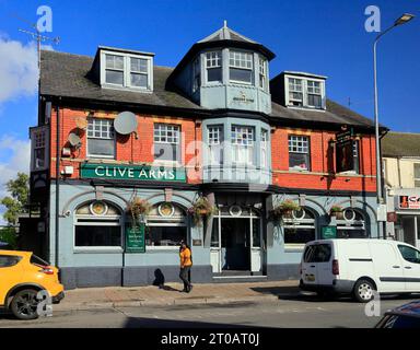 The Clive Arms public house, Cardiff. Taken October 2023 Stock Photo