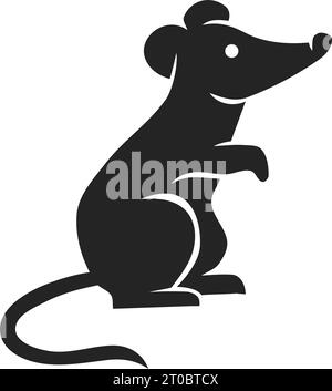 Rat Logo template Isolated. Brand Identity. Icon Abstract Vector ...
