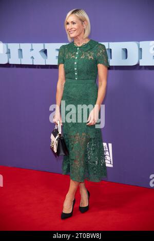 London, UK. 05 Oct, 2023. Pictured: Jenni Falconer attends The Headline Gala for 'The Bikeriders' at The 66th BFI London Film Festival at Royal Festival Hall, Southbank. Credit: Justin Ng/Alamy Live News Stock Photo