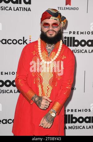 Coral Gables, FL, USA. 5th Oct, 2023. Farruko at the 2023 Billboard Latin Music Awards at the Wasco Center in Coral Gables, Florida on October 5, 2023. Credit: Mpi04/Media Punch/Alamy Live News Stock Photo