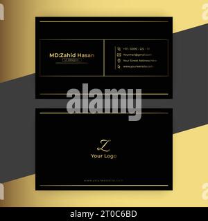 Business Card Template Design Creative Business Design Make Simple Design Stock Vector