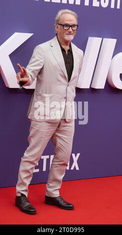 London, UK. 05 October, 2023. David Fincher attends THE KILLER - 67th BFI London Film Festival Red Carpet Arrivals at the Southbank Centre, Royal Festival Hall in London.  Credit: S.A.M./Alamy Live News Stock Photo