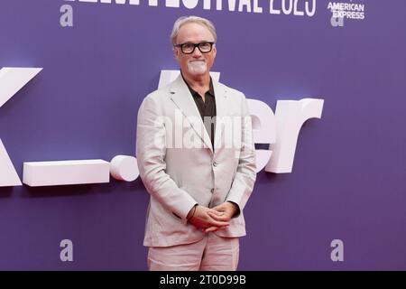 London, UK. 05 October, 2023. David Fincher attends THE KILLER - 67th BFI London Film Festival Red Carpet Arrivals at the Southbank Centre, Royal Festival Hall in London.  Credit: S.A.M./Alamy Live News Stock Photo