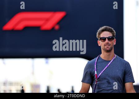 Doha, Qatar. 06th Oct, 2023. Romain Grosjean (FRA). 06.10.2023 Formula 1 World Championship, Rd 18, Qatar Grand Prix, Doha, Qatar, Qualifying Day. Photo credit should read: XPB/ . Credit: XPB Images Ltd/Alamy Live News Stock Photo