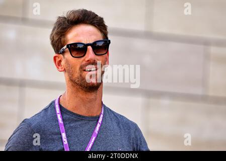 Doha, Qatar. 06th Oct, 2023. Romain Grosjean (FRA). 06.10.2023 Formula 1 World Championship, Rd 18, Qatar Grand Prix, Doha, Qatar, Qualifying Day. Photo credit should read: XPB/ . Credit: XPB Images Ltd/Alamy Live News Stock Photo