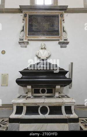 Urbino (Italy, Marche - province of Pesaro-Urbino). Church of San Bernardino (Mausoleum of the Dukes of Urbino), cenotaph of Guidobaldo da Montefeltro Stock Photo