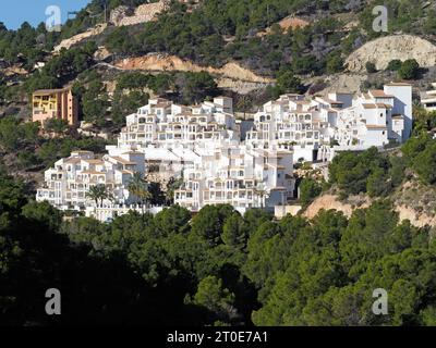 Altea Dorada Urbanization, a holiday rental complex on Costa Blanca Stock Photo