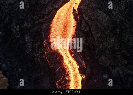 Iceland, Fagradalsfjall, volcanic eruption 2023 Stock Photo