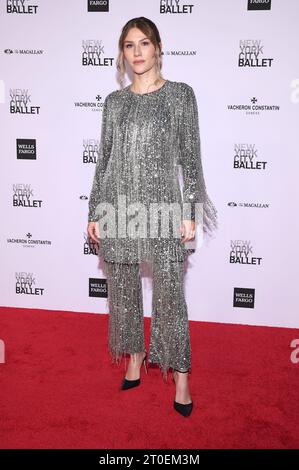 Sofia Hublitz attends the New York City Ballet Fall Fashion Gala at the