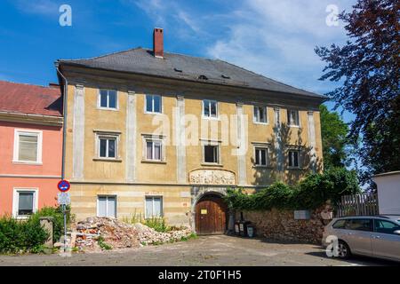 Judenburg, former castle Martiniplatz 4 in Murtal, Styria, Austria Stock Photo