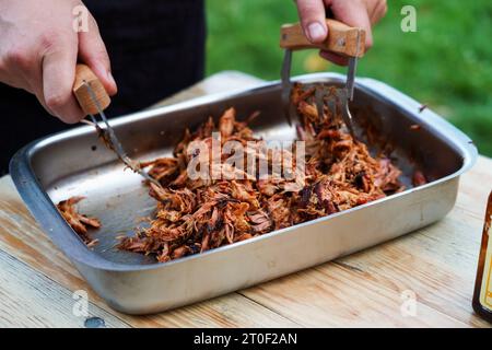 Pulled Pork Stock Photo