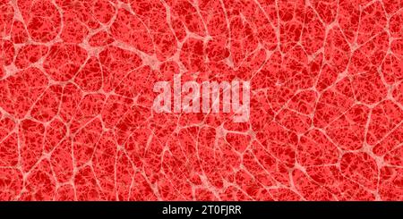 The texture of a fresh cut marbled steak, wagyu or salmon fillet. Seamless vector pattern of beef, pork or lamb Stock Vector