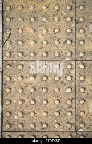 Non Slip Street Paving Penarth South Wales UK Stock Photo