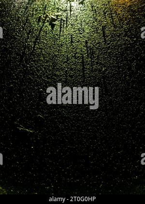 Detail of small stones in night light. Stock Photo