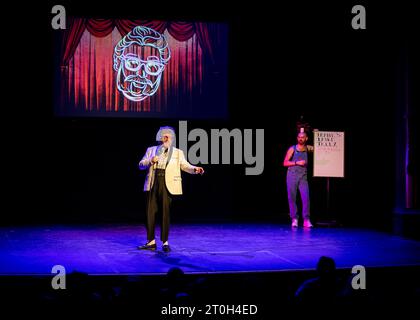 Frank Lavender, tour support for Myra Dubois UK Tour, Palace Theatre, Southend-on-Sea, Essex © Clarissa Debenham (Film Free Photography) / Alamy Stock Photo