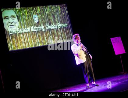 Frank Lavender, tour support for Myra Dubois UK Tour, Palace Theatre, Southend-on-Sea, Essex © Clarissa Debenham (Film Free Photography) / Alamy Stock Photo