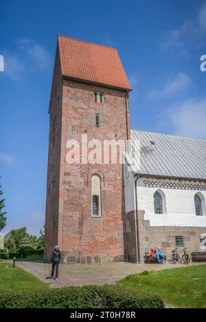 Kirche St. Severin, Munkmarscher Straße, Keitum, Sylt, Schleswig-Holstein, Deutschland Stock Photo