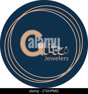 Fashion Jewlery  logo for business Stock Vector