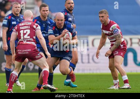 George King #10 of Hull KR poses for a selfie with a fan after the ...