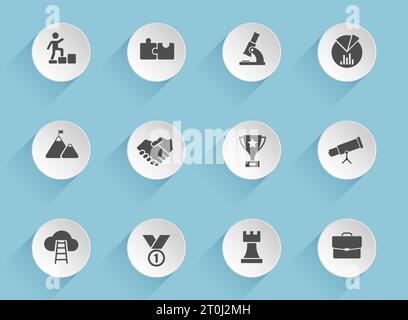 startup vector icons Stock Vector