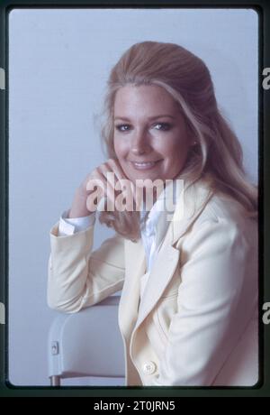 An early 1980s posed photo actress Diedre Hall, who is best known for the role of Dr. Marlena Evans on NBC's daytime drama Days of Our Lives, whom she portrayed for over 45 years. Stock Photo