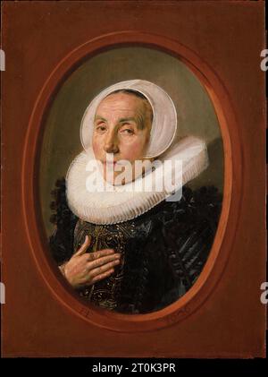 Anna van der Aar (born 1576/77, died after 1626).  Frans Hals.  1626 Stock Photo