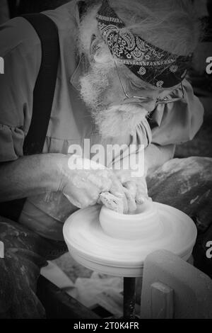 Stones Trace Renaissance Festival Stock Photo