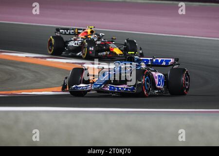 Pierre Gasly Alpine A523 n° 10 9ème Grand Prix Bahrein 2023 F1 1