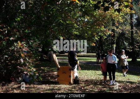 Philadelphia, United States. 07th Oct, 2023. Revolutionary Germantown Festival commemorates the 246th anniversary of the Battle of Germantown, on the grounds of Cliveden, in Northwest Philadelphia, PA, USA on October 7, 2023. (Photo by Bastiaan Slabbers/NurPhoto) Credit: NurPhoto SRL/Alamy Live News Stock Photo
