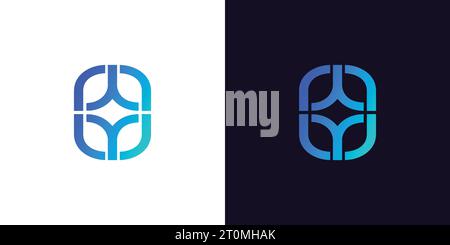 Unique and modern Spark logo design Stock Vector