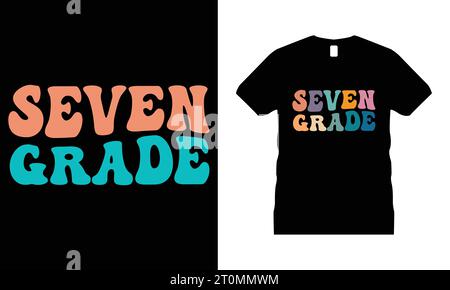 Retro groovy Tshirt Design Vintage Hippie 60s 70s 80s T-Shirt Cute Floral Graphic Shirt Stock Vector