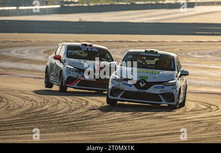 08 RODRIGO Joaquin ESP, Team VRT, Clio Cup Series, action during the 10th round of the Clio Cup Europe 2023, from October 6 to 8, 2023 on the Circuit de Paul Ricard, in Le Castellet, France - Photo Marc de Mattia/DPPI Credit: DPPI Media/Alamy Live News Stock Photo