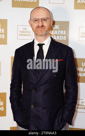 Mark Gatiss arrives for the UK Theatre Awards at the Guildhall, in the City of London. Picture date: Sunday October 8, 2023. Stock Photo