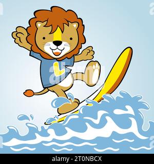 Surfing stock vector. Illustration of surf, ocean, active - 31491247