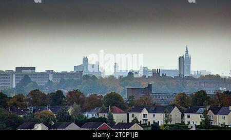 Glasgow, Scotland, Uk, 8th October, 2018. Uk Weather. Autumnal Colour 