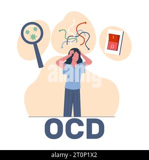 Woman has symptoms obsessive compulsive disorder, intrusive thoughts ...