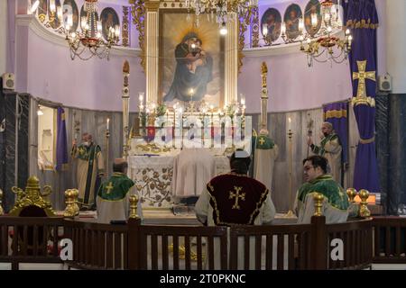 Surp Hiresdagabet Armenian Orthodox Church in Fatih district of Istanbul, Turkey Stock Photo