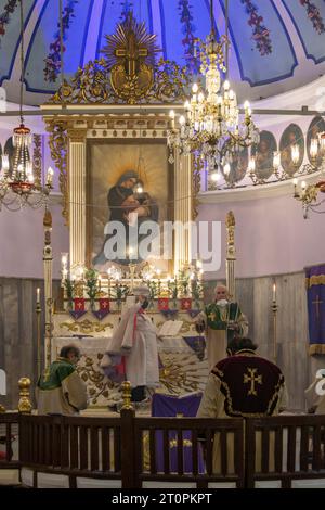 Surp Hiresdagabet Armenian Orthodox Church in Fatih district of Istanbul, Turkey Stock Photo