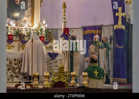 Surp Hiresdagabet Armenian Orthodox Church in Fatih district of Istanbul, Turkey Stock Photo